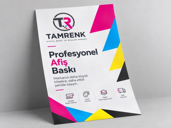 Tam Renk afiş baskı