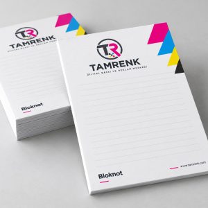 Tam Renk bloknot baskı