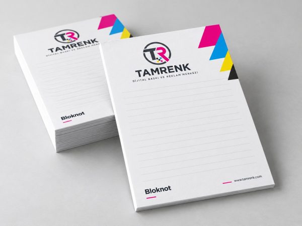 Tam Renk bloknot baskı