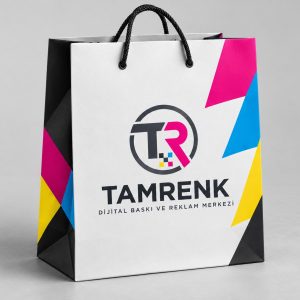 Tam Renk karton çanta