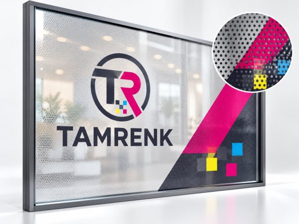 Tam Renk one way vision cam kaplama