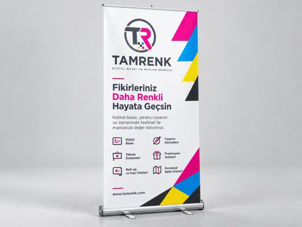Tam Renk roll-up baskı