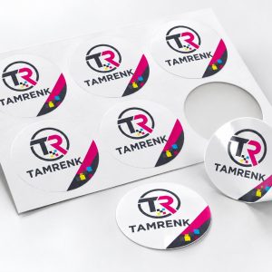 Tam Renk sticker etiket baskı